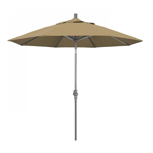 March Patio Umbrella, Octagon, 102.38" H, Olefin Fabric, Straw GSCU908010-F72