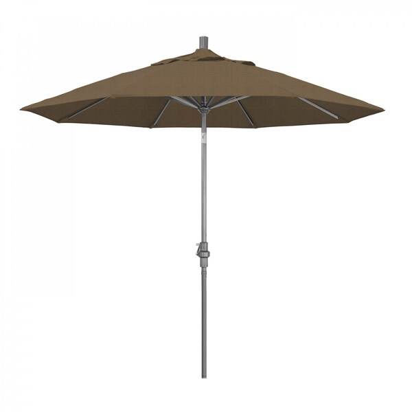 California Umbrella Patio Umbrella, Octagon, 102.38" H, Olefin Fabric, Woven Sesame 194061016695 - main
