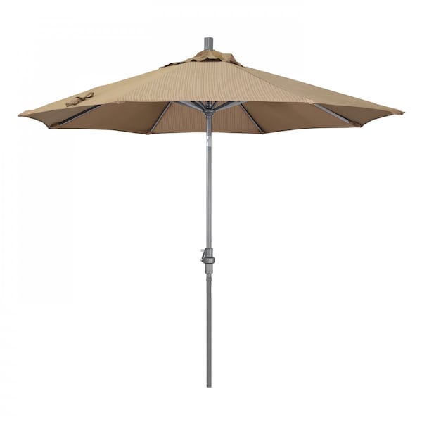 California Umbrella Patio Umbrella, Octagon, 102.38" H, Olefin Fabric, Terrace Sequoia 194061016732 - main