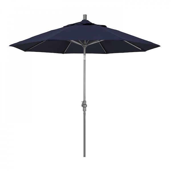 California Umbrella Patio Umbrella, Octagon, 102.38" H, Pacifica Fabric, Navy 194061016886 - main