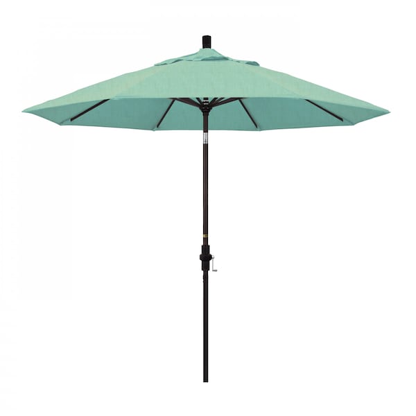 California Umbrella Patio Umbrella, Octagon, 102.38" H, Sunbrella Fabric, Spectrum Mist 194061016961 - main