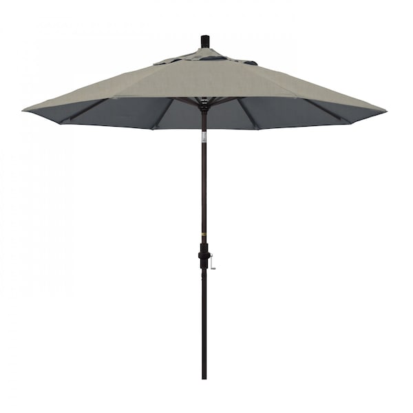 California Umbrella Patio Umbrella, Octagon, 102.38" H, Sunbrella Fabric, Spectrum Dove 194061016985 - main