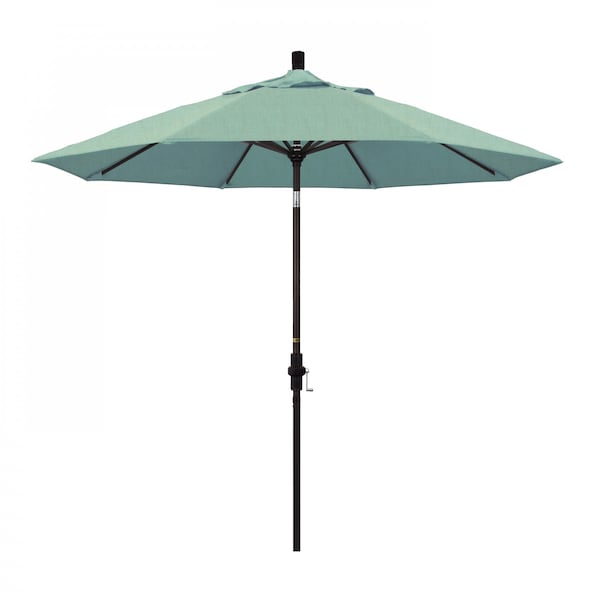 California Umbrella Patio Umbrella, Octagon, 102.38" H, Sunbrella Fabric, Spa 194061017128 - main