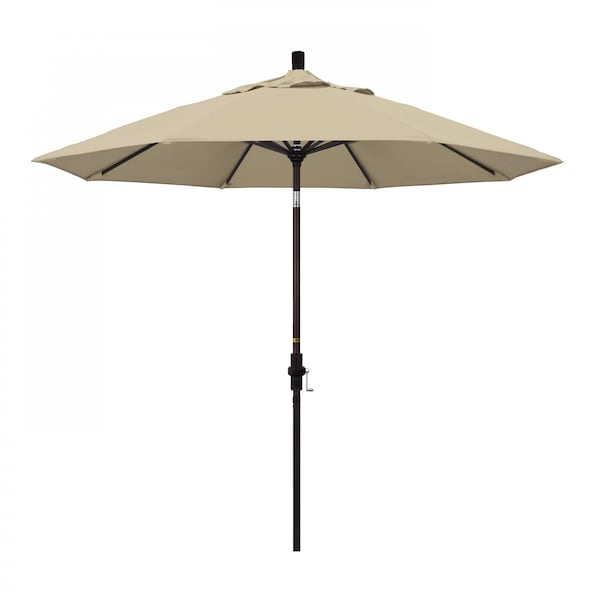 California Umbrella Patio Umbrella, Octagon, 102.38" H, Sunbrella Fabric, Antique Beige 194061017173 - main