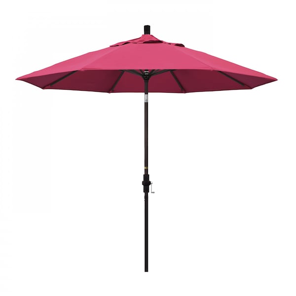 California Umbrella Patio Umbrella, Octagon, 102.38" H, Sunbrella Fabric, Hot Pink 194061017272 - main
