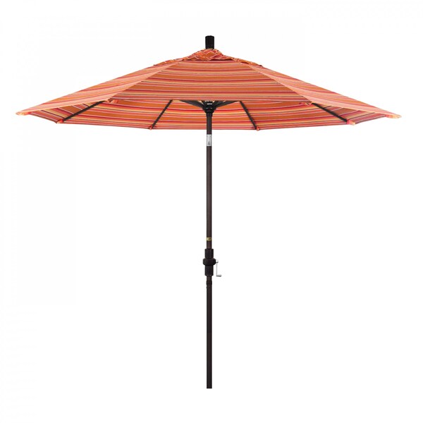 California Umbrella Patio Umbrella, Octagon, 102.38" H, Sunbrella Fabric, Dolce Mango 194061017326 - main