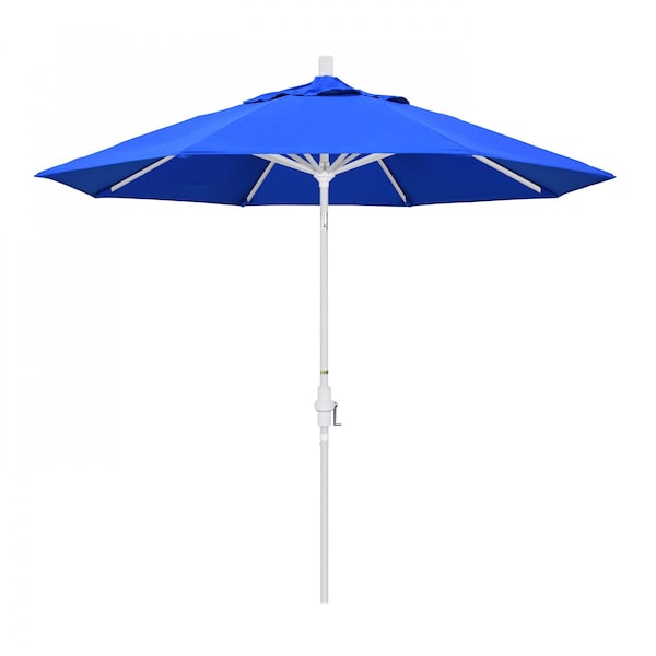 California Umbrella Patio Umbrella, Octagon, 102.38" H, Sunbrella Fabric, Pacific Blue 194061017920 - main