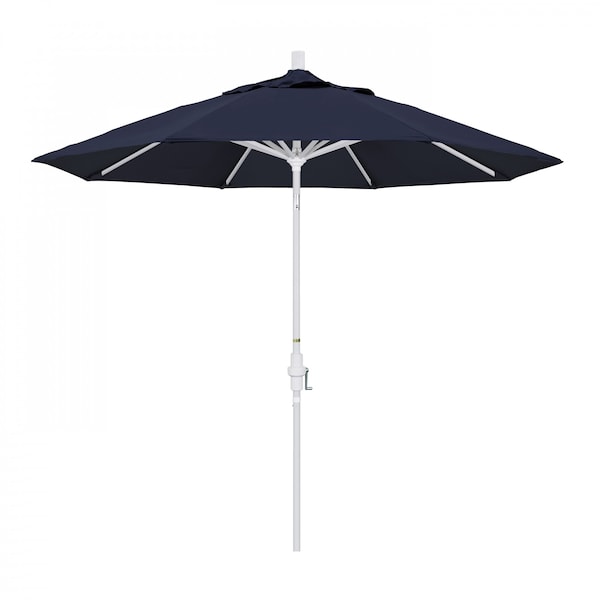 California Umbrella Patio Umbrella, Octagon, 102.38" H, Sunbrella Fabric, Navy 194061018118 - main