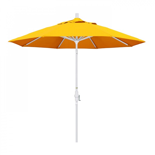 California Umbrella Patio Umbrella, Octagon, 102.38" H, Sunbrella Fabric, Sunflower Yellow 194061018156 - main