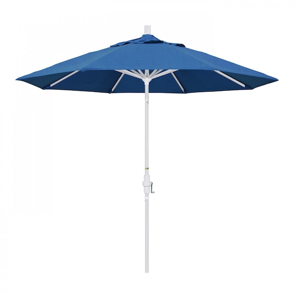 California Umbrella Patio Umbrella, Octagon, 102.38" H, Sunbrella Fabric, Regatta 194061018200 - main