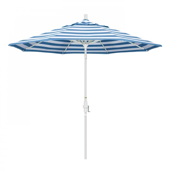 California Umbrella Patio Umbrella, Octagon, 102.38" H, Sunbrella Fabric, Cabana Regatta 194061018293 - main