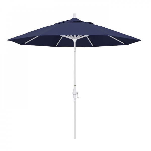 California Umbrella Patio Umbrella, Octagon, 102.38" H, Olefin Fabric, Navy Blue 194061018378 - main