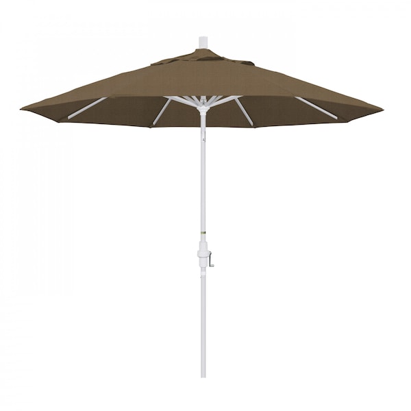 California Umbrella Patio Umbrella, Octagon, 102.38" H, Olefin Fabric, Woven Sesame 194061018491 - main