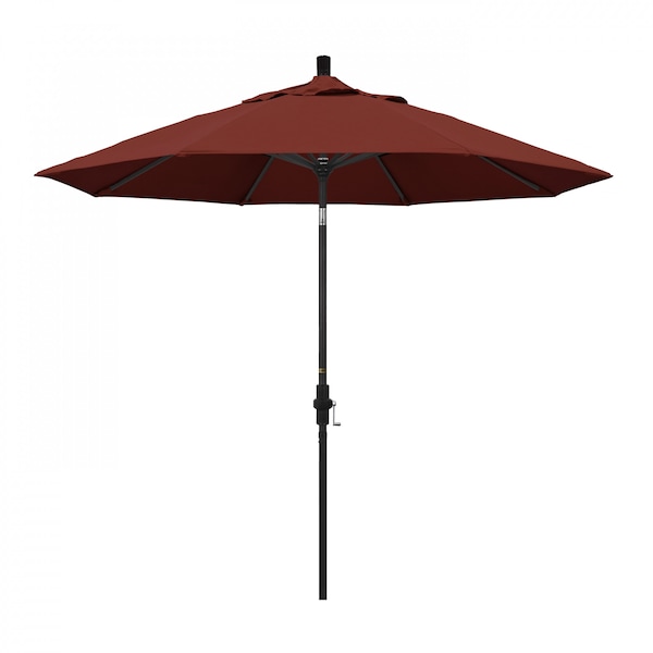 California Umbrella Patio Umbrella, Octagon, 102.38" H, Sunbrella Fabric, Henna 194061018897 - main