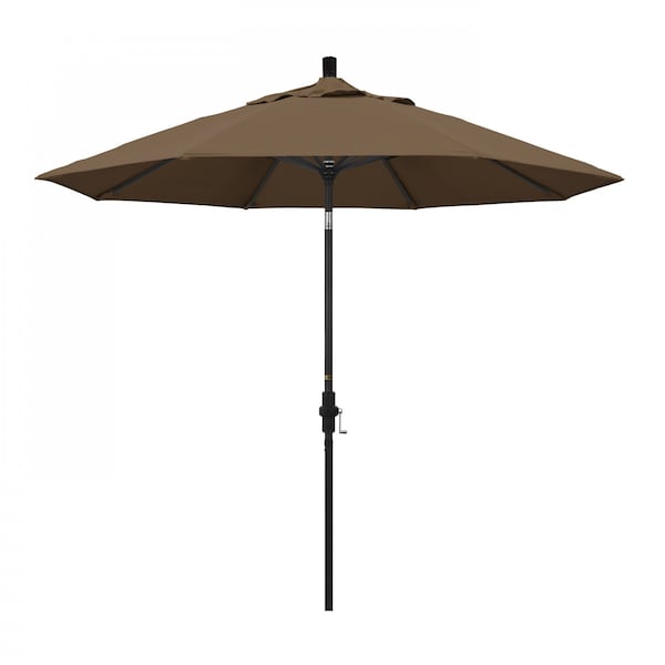 California Umbrella Patio Umbrella, Octagon, 102.38" H, Sunbrella Fabric, Cocoa 194061018989