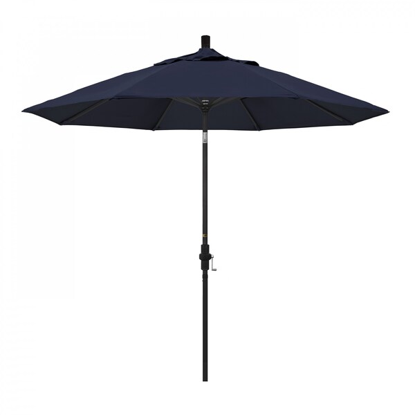 California Umbrella Patio Umbrella, Octagon, 102.38" H, Sunbrella Fabric, Navy 194061019016 - main
