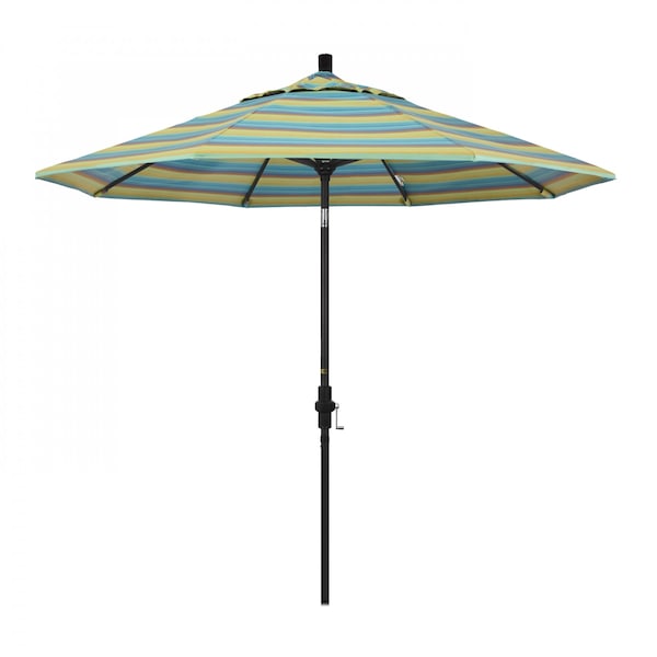 March Patio Umbrella, Octagon, 102.38" H, Sunbrella Fabric, Astoria Lagoon GSCU908302-56096