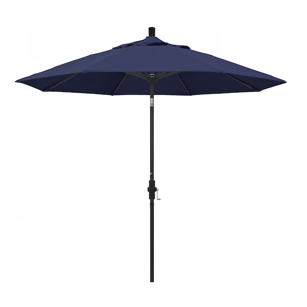 California Umbrella Patio Umbrella, Octagon, 102.38" H, Olefin Fabric, Navy Blue 194061019276 - main