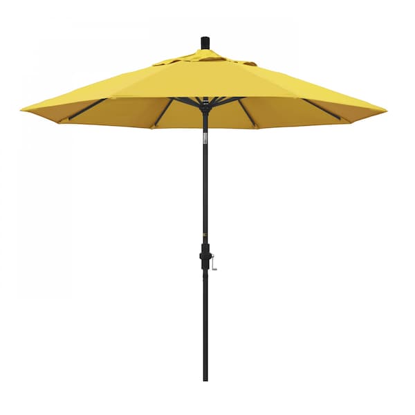 California Umbrella Patio Umbrella, Octagon, 102.38" H, Olefin Fabric, Lemon 194061019306