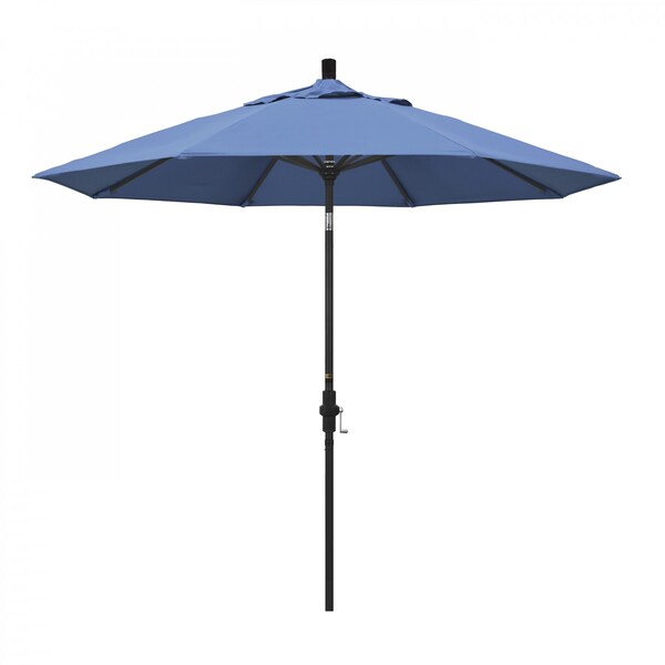 California Umbrella Patio Umbrella, Octagon, 102.38" H, Olefin Fabric, Frost Blue 194061019313 - main