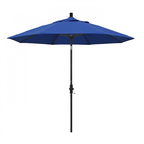 March Patio Umbrella, Octagon, 102.38" H, Pacifica Fabric, Pacific Blue GSCU908302-SA01