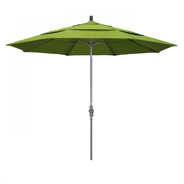 California Umbrella Patio Umbrella, Octagon, 109.5" H, Sunbrella Fabric, Macaw 194061019894 - main
