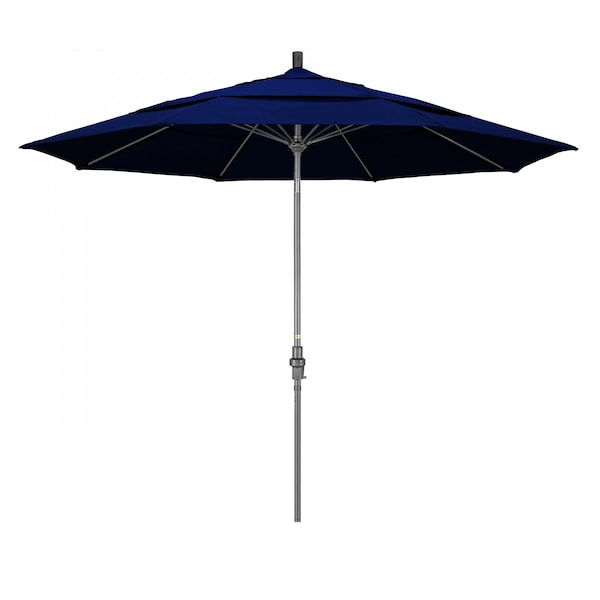 March Patio Umbrella, Octagon, 109.5" H, Sunbrella Fabric, True Blue GSCUF118010-5499-DWV