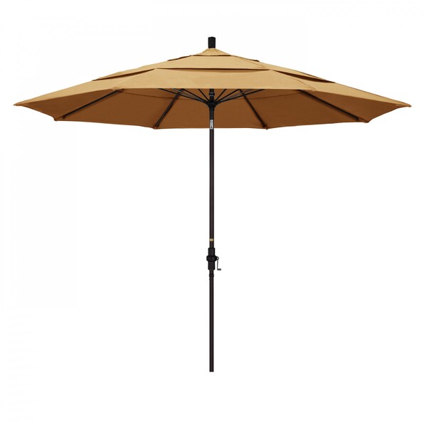California Umbrella Patio Umbrella, Octagon, 109.5" H, Sunbrella Fabric, Wheat 194061020678 - main