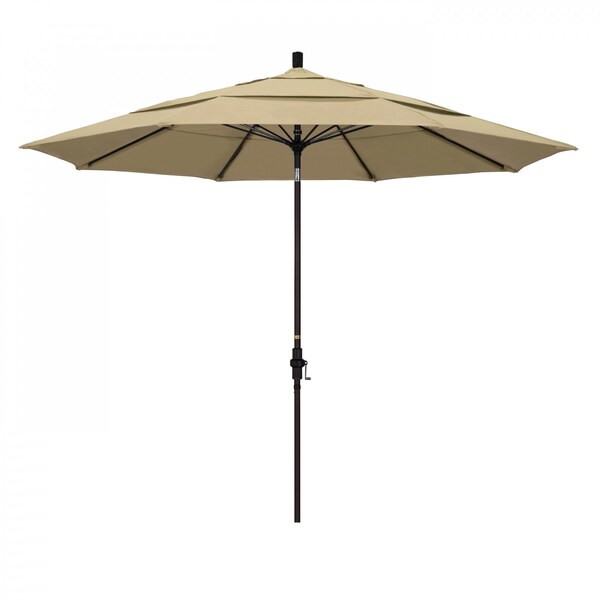 California Umbrella Patio Umbrella, Octagon, 109.5" H, Sunbrella Fabric, Beige 194061020715 - main