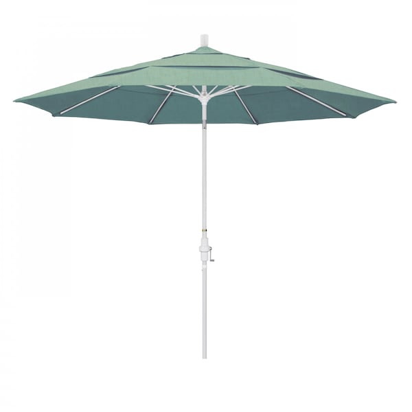 March Patio Umbrella, Octagon, 109.5" H, Sunbrella Fabric, Spa GSCUF118170-5413-DWV