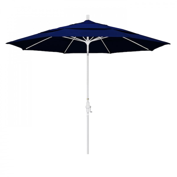 California Umbrella Patio Umbrella, Octagon, 109.5" H, Sunbrella Fabric, True Blue 194061021699 - main