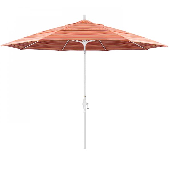 California Umbrella Patio Umbrella, Octagon, 109.5" H, Sunbrella Fabric, Dolce Mango 194061021705 - main