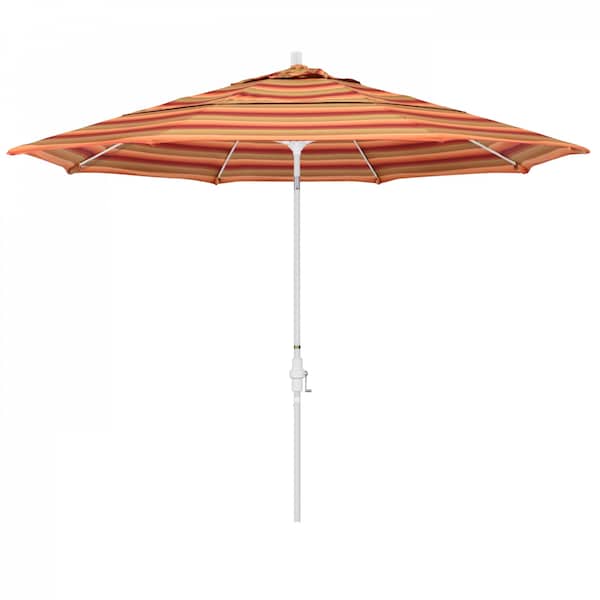 California Umbrella Patio Umbrella, Octagon, 109.5" H, Sunbrella Fabric, Astoria Sunset 194061021736 - main