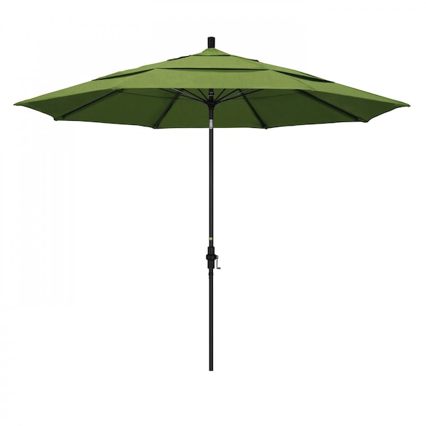 California Umbrella Patio Umbrella, Octagon, 109.5" H, Sunbrella Fabric, Spectrum Cilantro 194061022191 - main