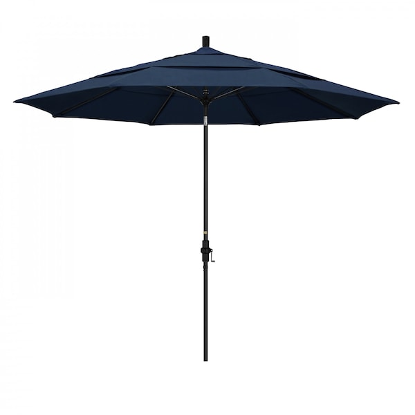 California Umbrella Patio Umbrella, Octagon, 109.5" H, Sunbrella Fabric, Spectrum Indigo 194061022214 - main