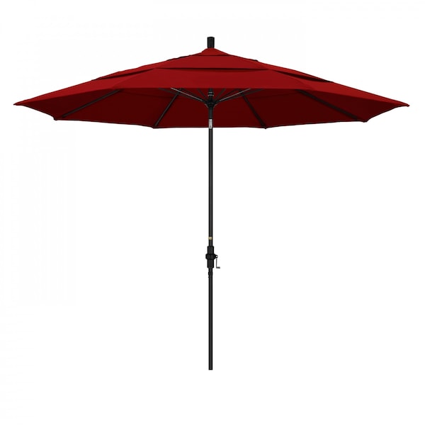March Patio Umbrella, Octagon, 109.5" H, Sunbrella Fabric, Jockey Red GSCUF118705-5403-DWV