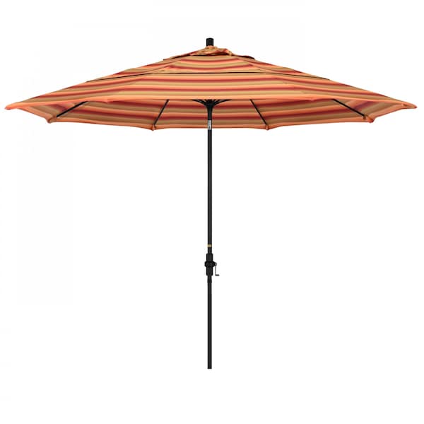 California Umbrella Patio Umbrella, Octagon, 109.5" H, Sunbrella Fabric, Astoria Sunset 194061022573 - main