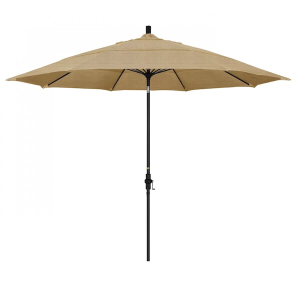 California Umbrella Patio Umbrella, Octagon, 109.5" H, Sunbrella Fabric, Linen Sesame 194061022610 - main
