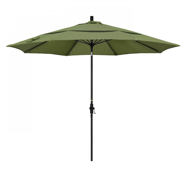 March Patio Umbrella, Octagon, 109.5" H, Olefin Fabric, Terrace Fern GSCUF118705-FD11-DWV