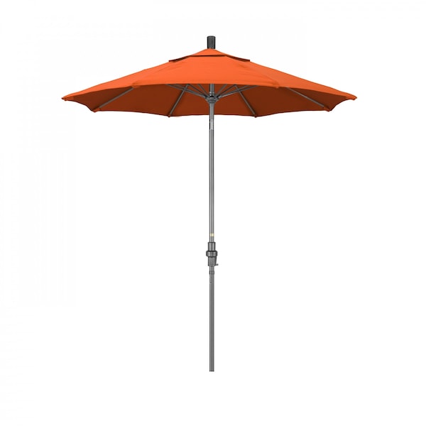California Umbrella Patio Umbrella, Octagon, 102.5" H, Sunbrella Fabric, Melon 194061023204 - main