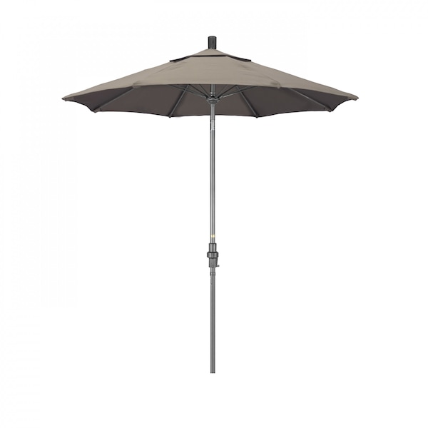 California Umbrella Patio Umbrella, Octagon, 102.5" H, Sunbrella Fabric, Taupe 194061023327 - main