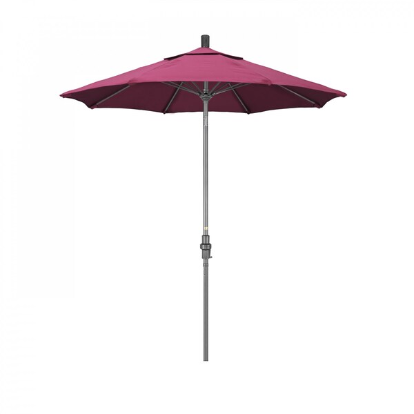 California Umbrella Patio Umbrella, Octagon, 102.5" H, Sunbrella Fabric, Hot Pink 194061023334 - main