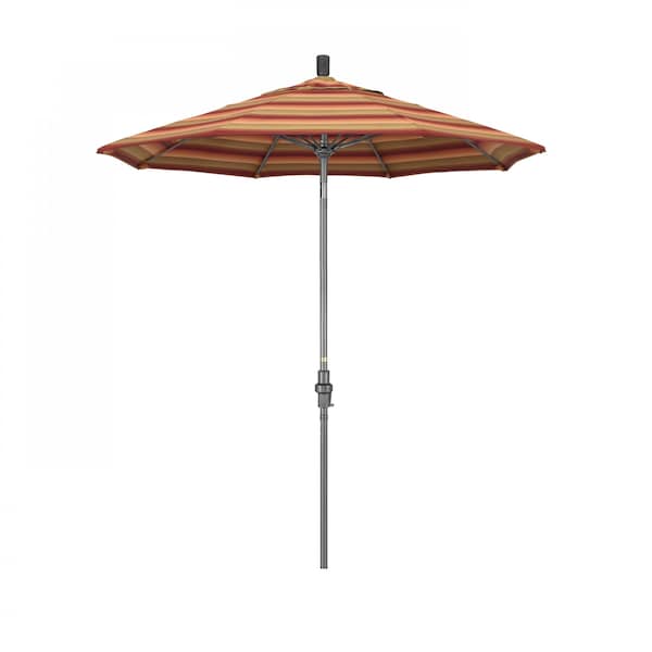 March Patio Umbrella, Octagon, 102.5" H, Sunbrella Fabric, Astoria Sunset GSCUF758010-56095