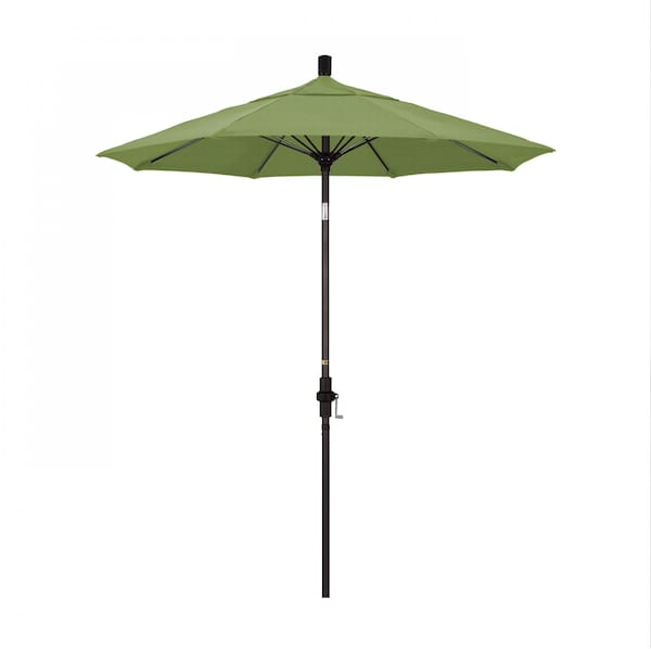 California Umbrella Patio Umbrella, Octagon, 102.5" H, Sunbrella Fabric, Spectrum Cilantro 194061023891 - main