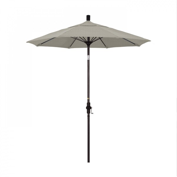 California Umbrella Patio Umbrella, Octagon, 102.5" H, Sunbrella Fabric, Spectrum Dove 194061023907 - main