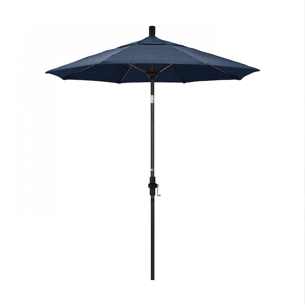 California Umbrella Patio Umbrella, Octagon, 102.5" H, Sunbrella Fabric, Spectrum Indigo 194061023914 - main