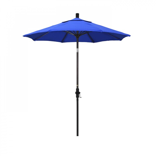 California Umbrella Patio Umbrella, Octagon, 102.5" H, Sunbrella Fabric, Pacific Blue 194061023945 - main