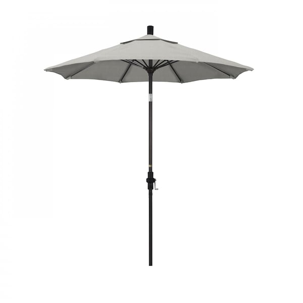 California Umbrella Patio Umbrella, Octagon, 102.5" H, Sunbrella Fabric, Granite 194061023952 - main