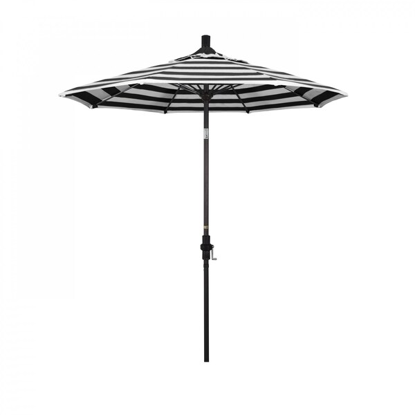 California Umbrella Patio Umbrella, Octagon, 102.5" H, Sunbrella Fabric, Cabana Classic 194061024324 - main
