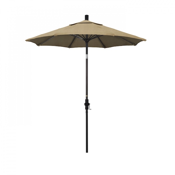 California Umbrella Patio Umbrella, Octagon, 102.5" H, Sunbrella Fabric, Linen Sesame 194061024331 - main